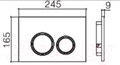 Унитаз подвесной с инсталляцией WeltWasser Amberg 497 ST + Merzbach 043 GL-WT + Amberg RD-CR