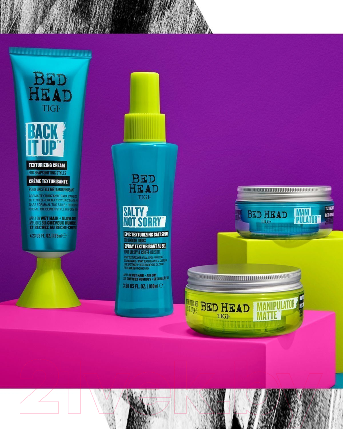 Спрей для укладки волос Tigi Bed Head Style Salty Not Sorry Textur Spray С морской солью