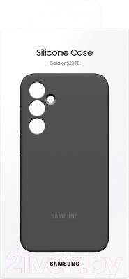 Чехол-накладка Samsung Silicone для Galaxy S23 FE / EF-PS711TBEGRU (графит)