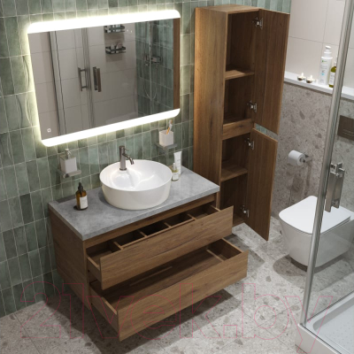 Мебель для ванной BelBagno Kraft 80 / KRAFT80RT-KEPMGL-1306-SET