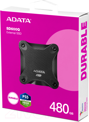 Внешний жесткий диск A-data SD600Q 480GB (ASD600Q-480GU31-CBK)