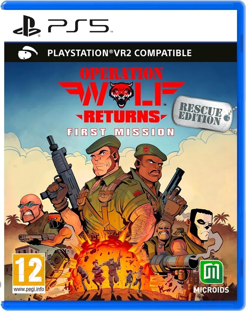 Игра для игровой консоли PlayStation 5 Operation Wolf Returns: First Mission. Rescue Edition