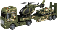 Автовоз игрушечный Givito Милитари Военный транспортер / G235-479 - 