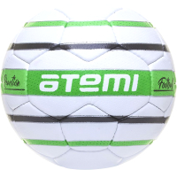 Футбольный мяч Atemi Reaction (размер 3, белый/зеленый/черный) - 