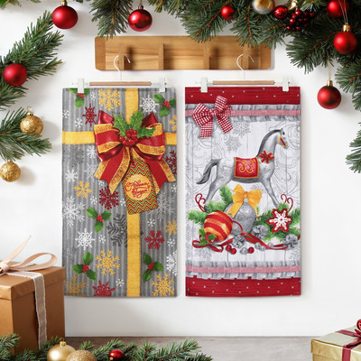 

Набор полотенец, Новогодние игрушки / 6988433