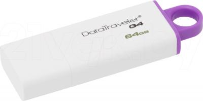 

Usb flash накопитель Kingston, DataTraveler G4 64GB Violet (DTIG4/64GB)