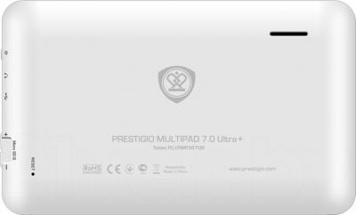 Планшет Prestigio MultiPad 7.0 Ultra+ 4GB (PMT3677_WI_B_WH) - вид сзади