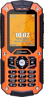 Мобильный телефон Senseit P10 (оранжевый) - общий вид