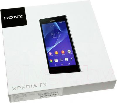 Смартфон Sony Xperia T3 (D5102) (Black) - упаковка