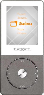 MP3-плеер Texet T-55 (8Gb, серый) - общий вид