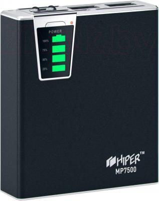 Портативное зарядное устройство HIPER MP7500 (черный) - общий вид