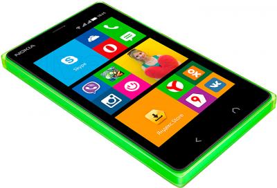 Смартфон Nokia X2 Dual (зеленый) - общий вид