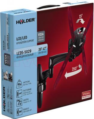 Кронштейн для телевизора Holder LCDS-5029 (белый) - упаковка