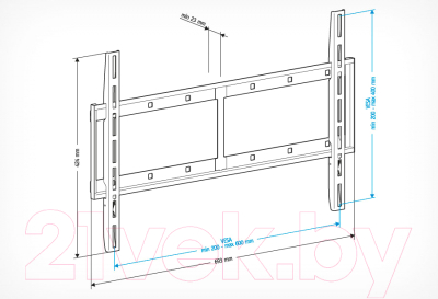 Кронштейн для телевизора Holder LCD-F6607-B