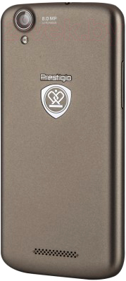 Смартфон Prestigio MultiPhone 5453 Duo (металлик) - общий вид