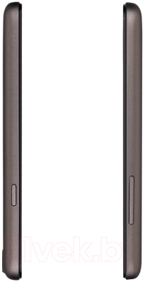 Смартфон Prestigio MultiPhone 5453 Duo (металлик) - вид сбоку