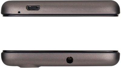 Смартфон Prestigio MultiPhone 5453 Duo (металлик) - вид снизу и сверху