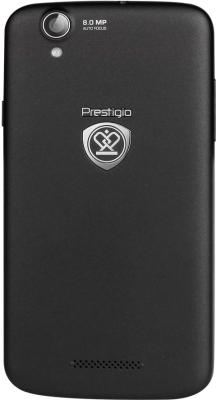 Смартфон Prestigio MultiPhone 5453 Duo (черный) - вид сзади