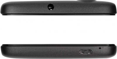 Смартфон Prestigio MultiPhone 5453 Duo (черный) - вид снизу и сверху