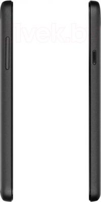 Смартфон Prestigio MultiPhone 5504 Duo (черный) - вид сбоку