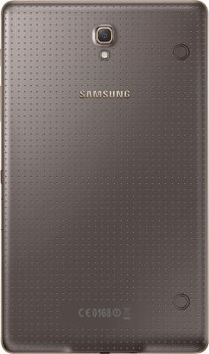 Планшет Samsung Galaxy Tab S 8.4 16GB / SM-T700 (серебристый) - вид сзади