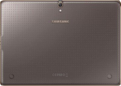 Планшет Samsung Galaxy Tab S 10.5 16GB Silver (SM-T800) - вид сзади