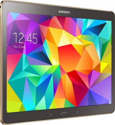 Планшет Samsung Galaxy Tab S 10.5 16GB LTE / SM-T805 (серебристый) - общий вид