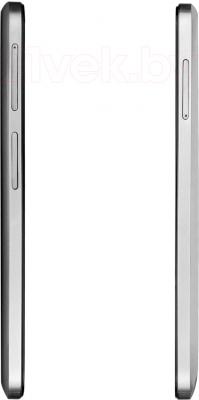 Смартфон Prestigio MultiPhone 5508 Duo (металлик) - вид сбоку