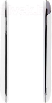 Смартфон Prestigio MultiPhone 4044 Duo (белый) - вид сбоку