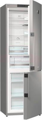 Холодильник с морозильником Gorenje NRK61JSY2X - общий вид