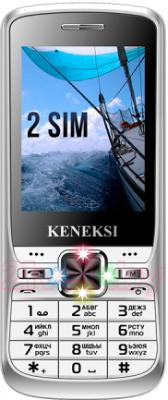 Мобильный телефон Keneksi S2 (серебристый) - общий вид