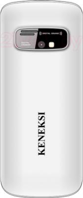 Мобильный телефон Keneksi S2 (серебристый) - задняя панель