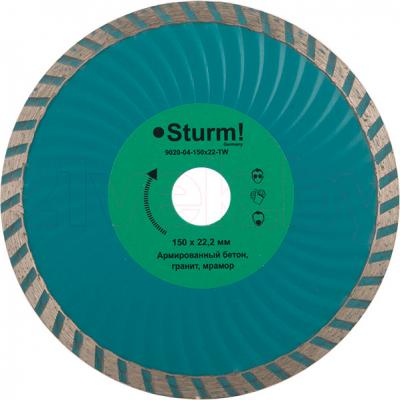 Отрезной диск алмазный Sturm! 9020-04-150x22-TW - общий вид