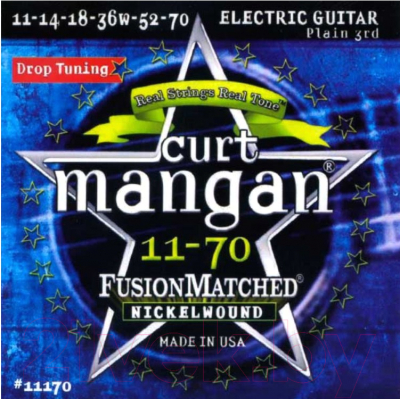 

Струны для электрогитары Curt Mangan, 11170