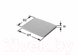 Салонный фильтр Clean Filters NC2125CA