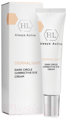 Крем для век Holy Land Dermalight Dark Circle Corrective Eye Cream Make Up с тоном (15мл)