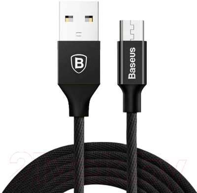 Кабель Baseus Yiven micro-USB / CAMYW-B01 (1.5м, черный)