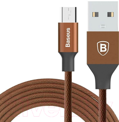 Кабель Baseus Yiven micro-USB / CAMYW-B12 (1.5м, коричневый)