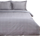 Комплект постельного белья Этель Cage Евро / 10060105 (серый) - 