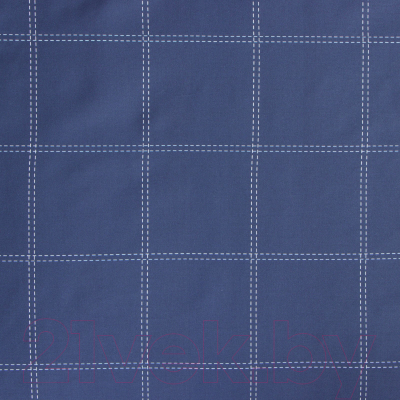 Комплект постельного белья Этель Cage Евро / 10060131 (темно-синий)