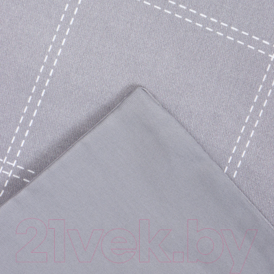 Комплект постельного белья Этель Cage 1.5сп / 10060102 (серый)