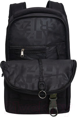 Рюкзак Grizzly RU-431-3 (черный/хаки)