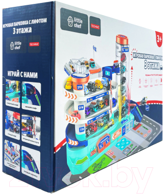 Паркинг игрушечный Little Chef Автостоянка 3 этажа / 13000003