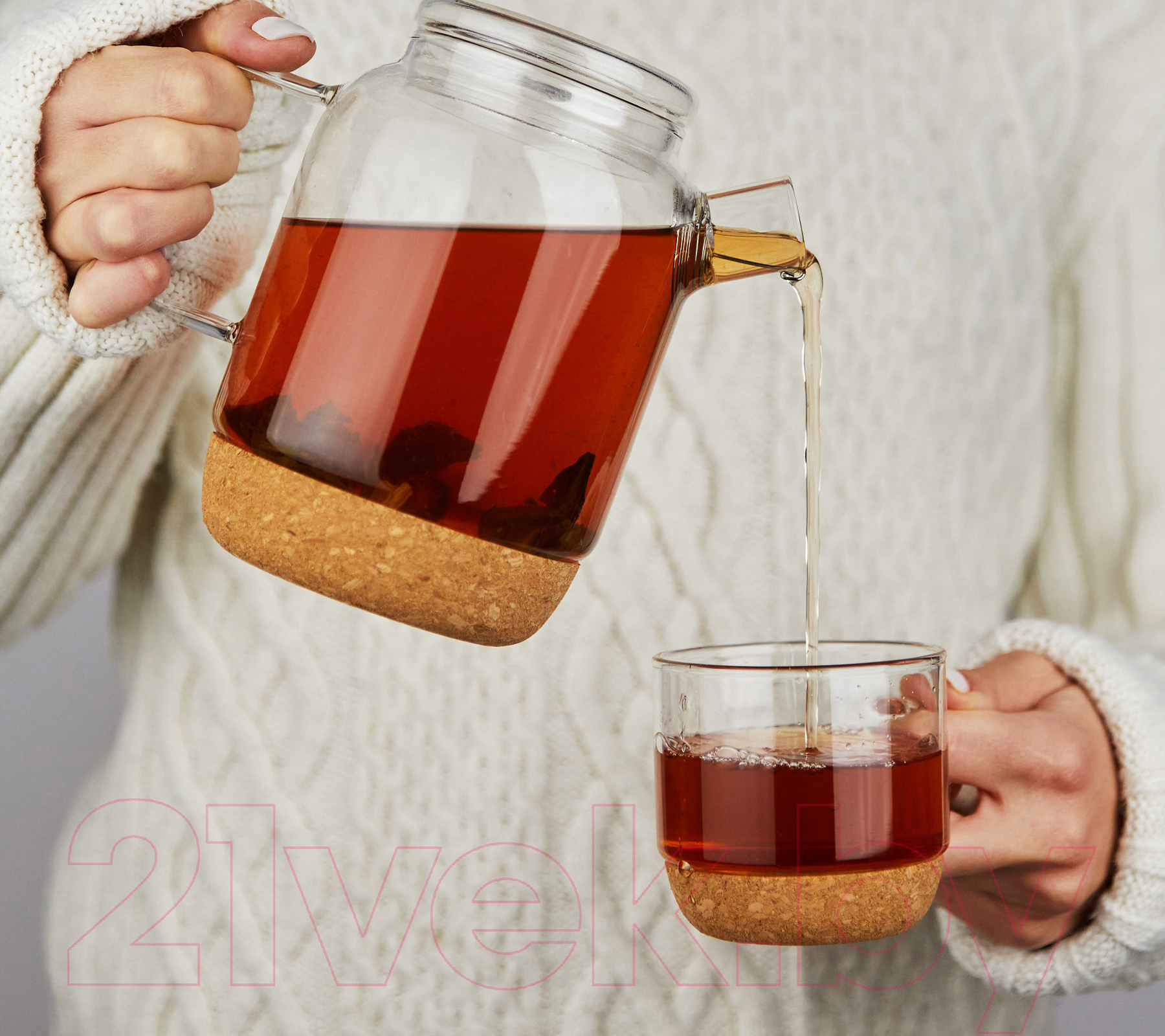 Чайный набор Makkua Teapot Fika TF800 + CF250