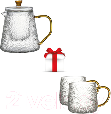 Чайный набор Makkua Teapot Provance TP1000 + CP300 (2шт)