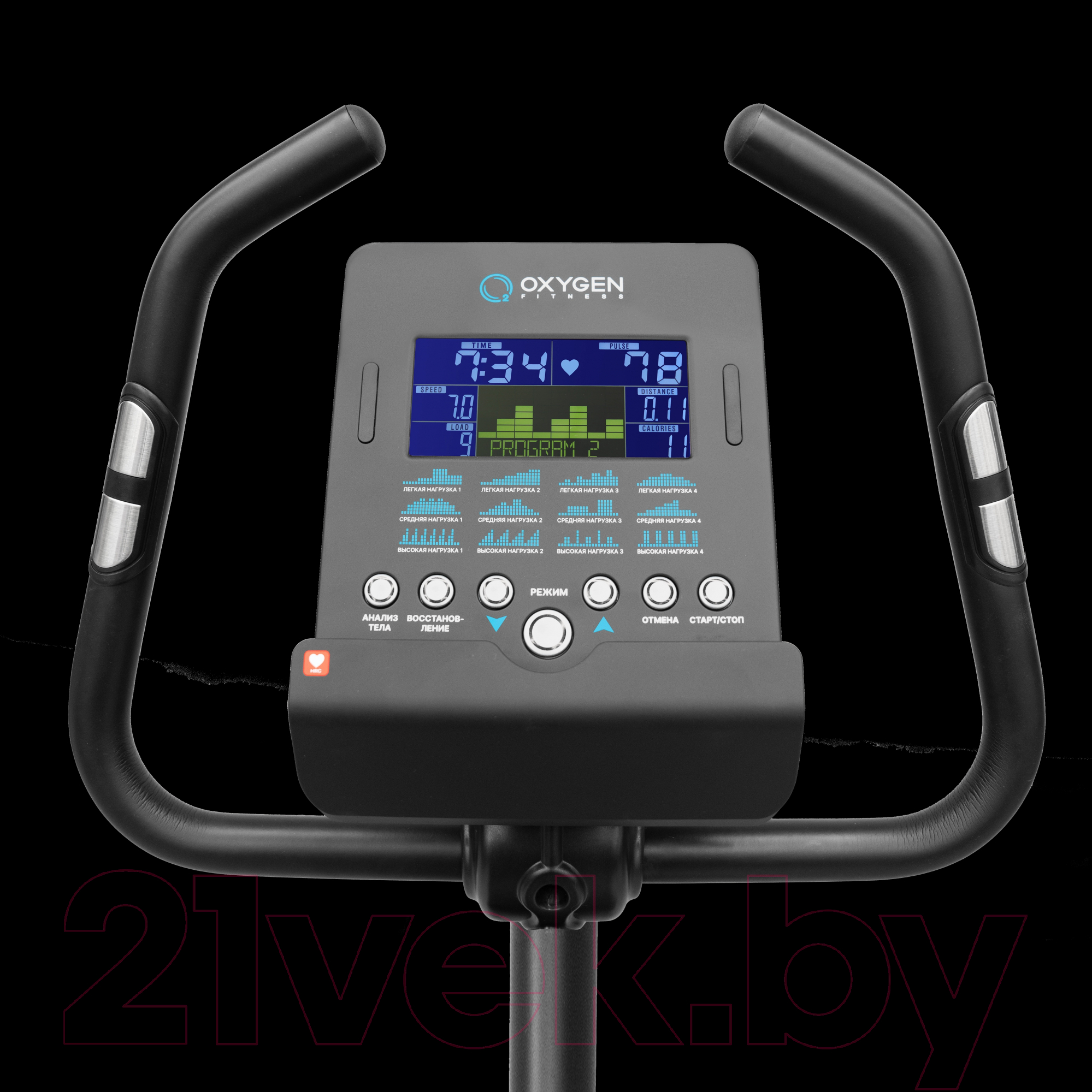 Велоэргометр Oxygen Fitness Nexus Guru UB HRC New