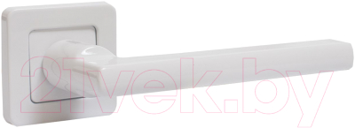 Изображение товара Ручка дверная Аллюр Арт Венсан 26110 W/W (матовый белый)