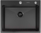 Миниатюра изображения товара Мойка кухонная Arfeka Eco AR 60x50 + CL AR + DS AR (Black Decor, с дозатором и коландером)