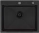 Мойка кухонная Arfeka Eco AR PVD Nano Decor 60x50 (черный) - 
