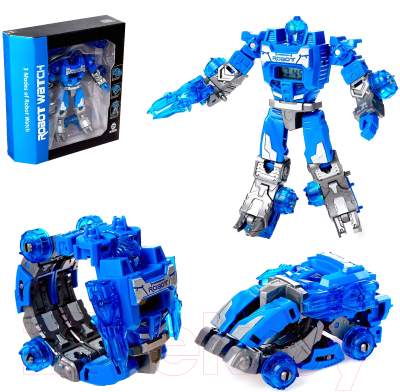 Робот-трансформер Sima-Land Часы TMJ90673 / 7865419 (синий)